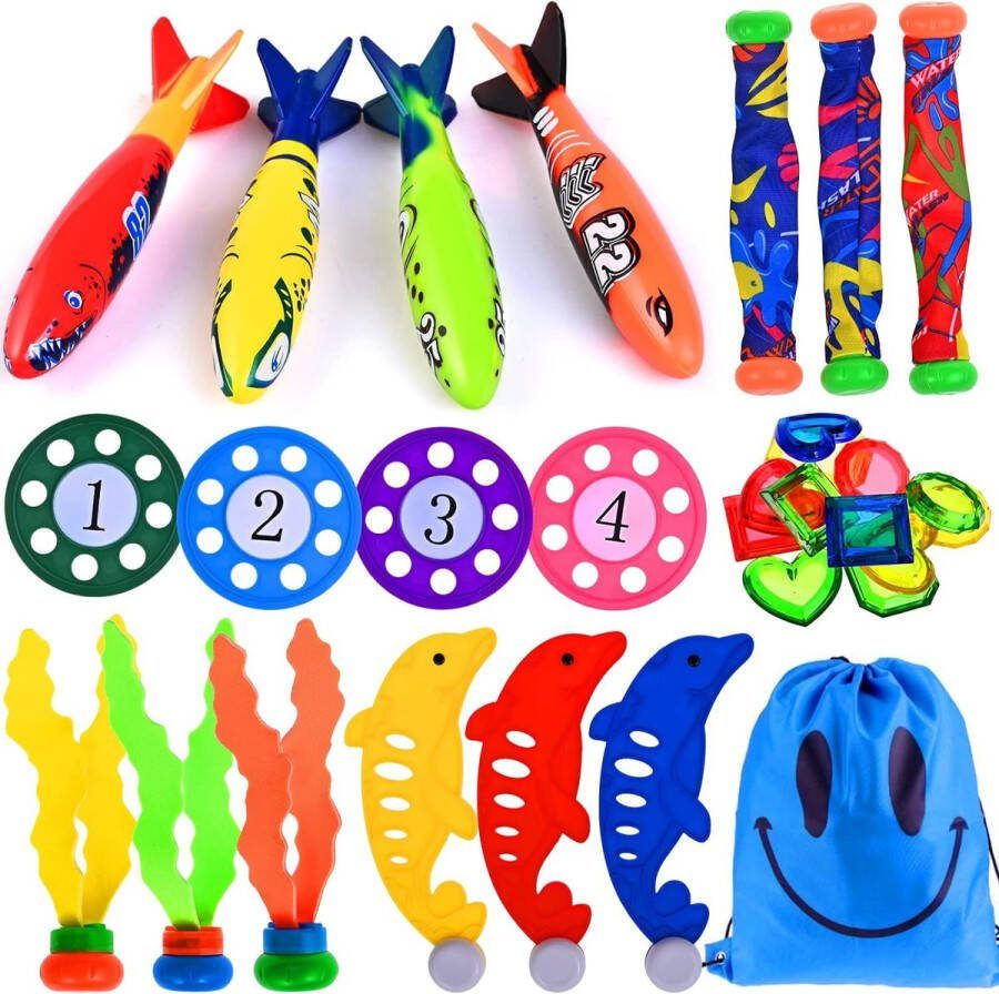 Zwembad Speelgoed Duikspeelgoed Waterspeelgoed Zwembad Speelgoed Kinderen Duik Speelgoed Water Speelgoed Waterspeelgoed Buiten Must have voor in de zomer!