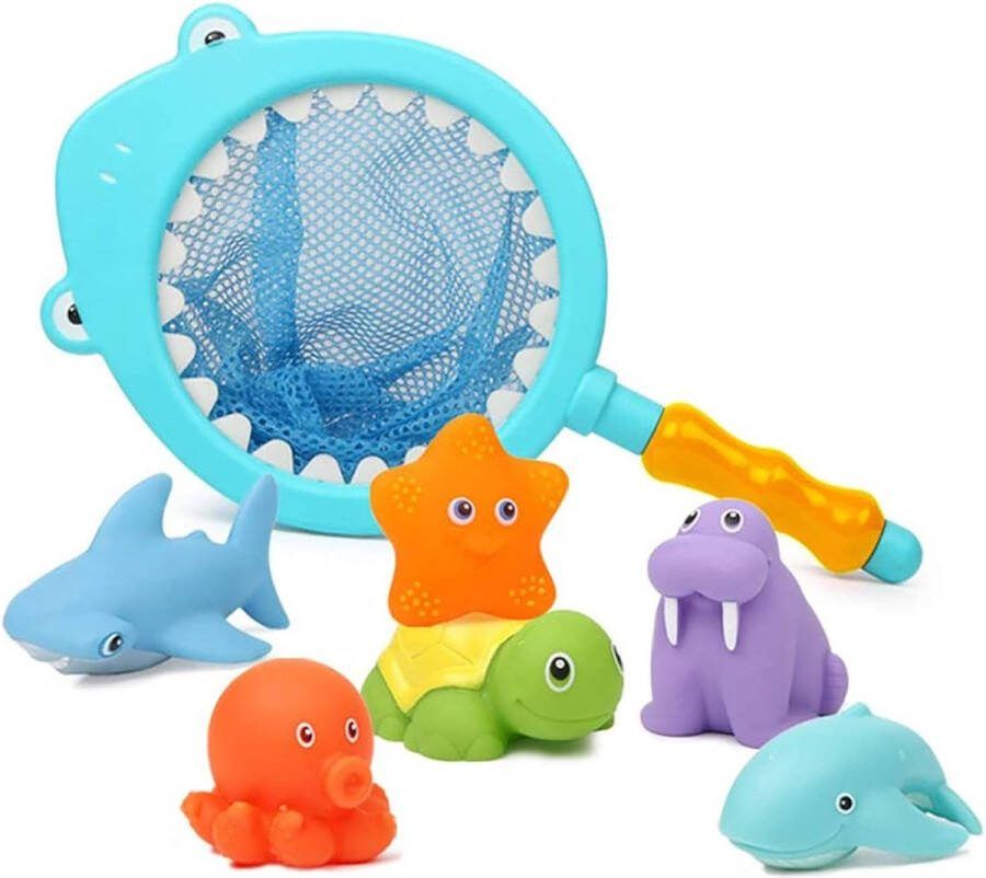 Zwembad Speelgoed Waterspeelgoed Badspeelgoed watersproeiende verkleuring drijvende dieren badkamerzwembadaccessoire speelset voor haaienvissen voor baby's en kinderen Water Speelgoed