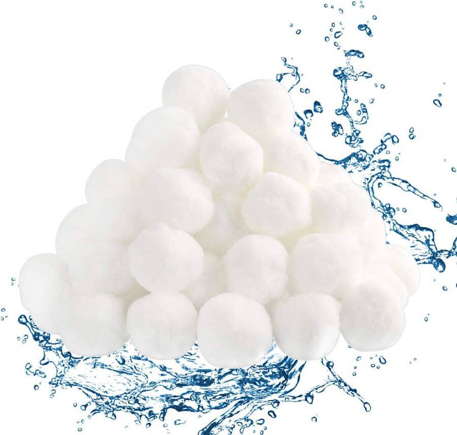 Zwembadfilter Katoenen Ballen 700g Vervangt 25kg Filterzand Filterballen