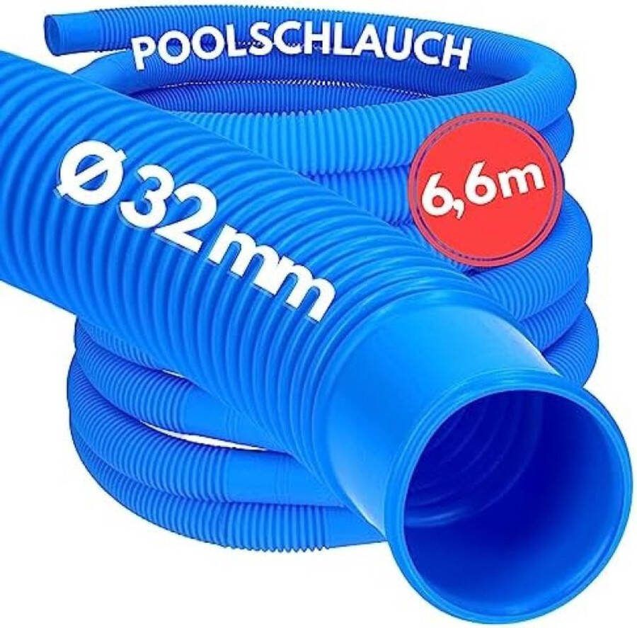 Zwembadslang van 6 meter 32 mm