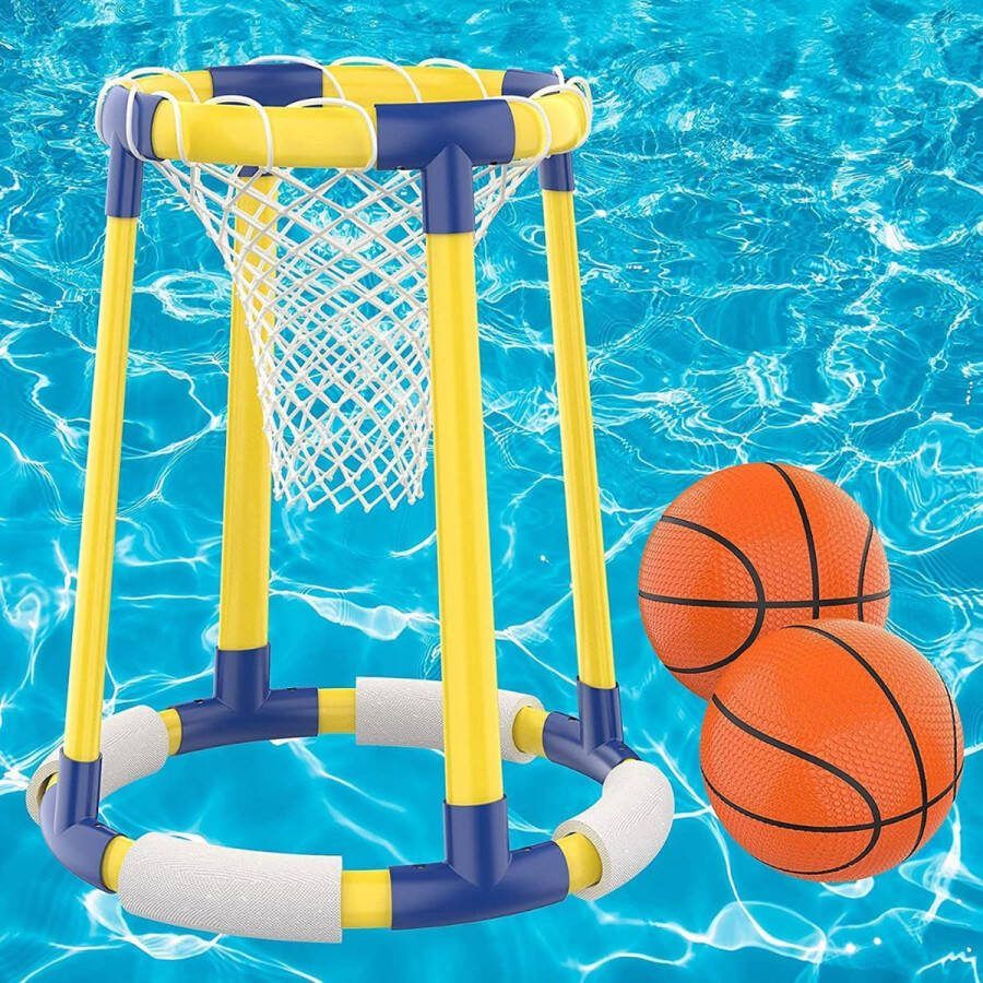 Zwembadspeelgoed voor Kinderen Volwassenen Waterspeelgoed zwembadaccessoires plezier basketbal hoepel drijvend kinderspeelgoed voor zwembad in de zomer waterspeelgoed