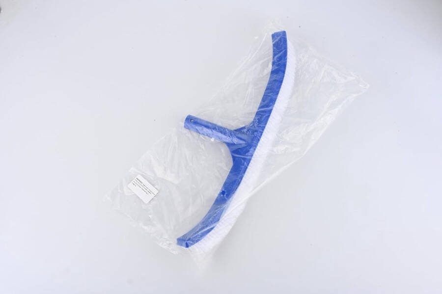 Zwembadwand- en tegelborstel 18 blauwe kunststof reinigingsborstelkop Ontworpen voor het reinigen van muren tegels vloeren en badkuipen Nylon borstelkop met EZ-clips
