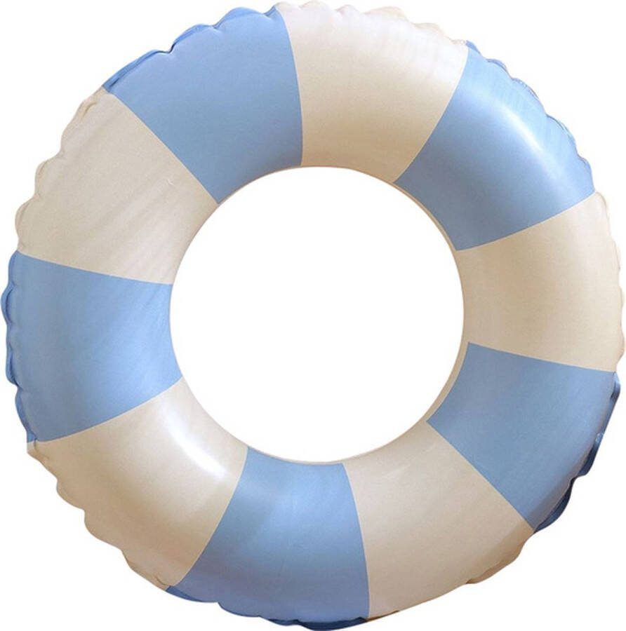 Zwemband Opblaasband voor zwembad speelgoed Blauw Wit Ø 90 cm