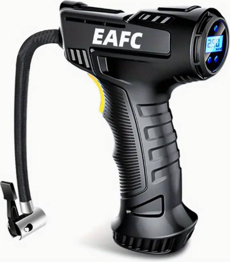 EAFC Draagbare Compressor Bandenpomp – Compressor Draadloze Compressor 12V Luchtcompressor – Fiets Auto tot Camper – Elektrische Fietspomp