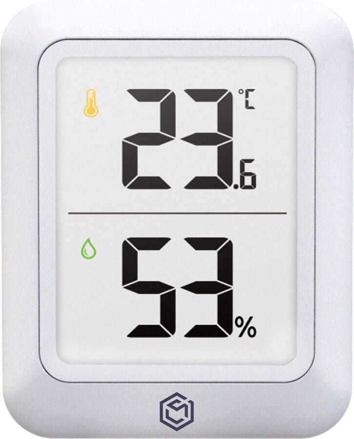 Ease Electronicz Hygrometer Min Max Luchtvochtigheidsmeter Digitaal Weerstation Vochtigheidsmeter Thermometer voor Binnen