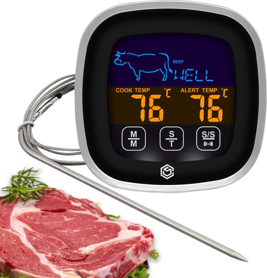 Ease Electronicz Vleesthermometer Keukenthermometer Keuken en BBQ Thermometer Vleesthermometer