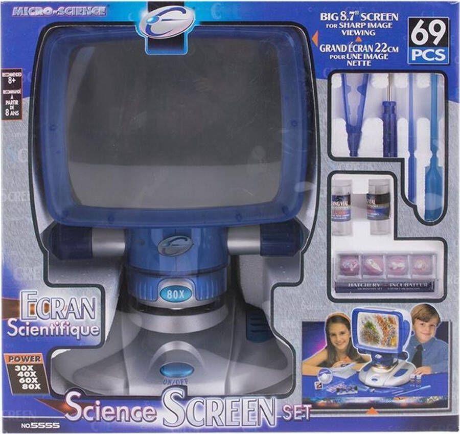 Eastcolight microscoop Science screen set Educatief speelgoed voor kinderen