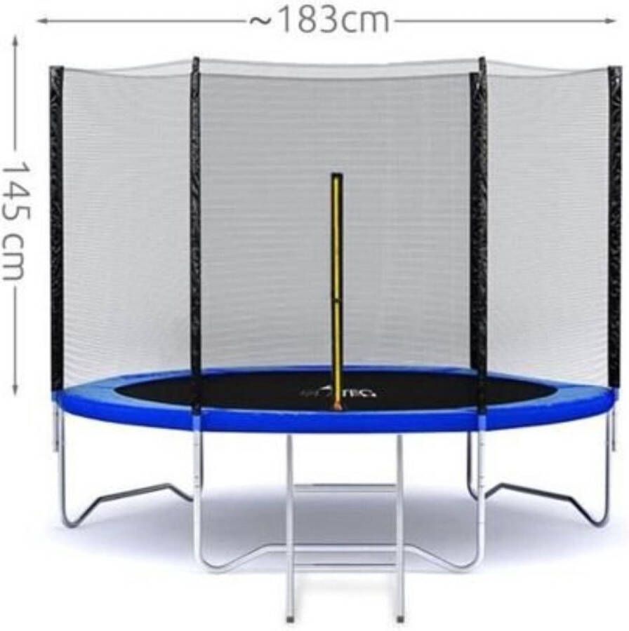 EASTWALL Veiligheidsnet voor trampoline Diameter 183 cm EU (veiligheid) productie