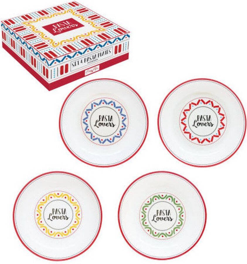 Easy Life Easylife pastaborden 20 cm 4 stuks