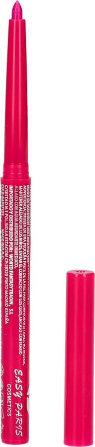 Easy Paris Cosmetics Easy Paris Fel Roze lippotlood draaibaar Automatic Pencil Lipliner Waterproof Nummer 34 Magenta 1 Stuks