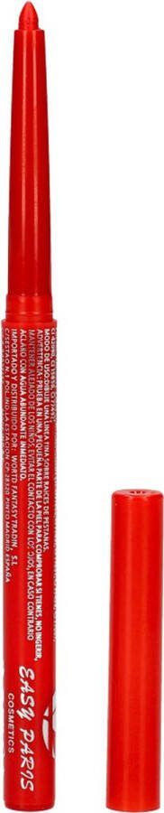 Easy Paris Cosmetics Easy Paris Helder Rood lippotlood draaibaar Automatic Pencil Lipliner Waterproof Nummer 33 Rojo Vivo 1 Stuks