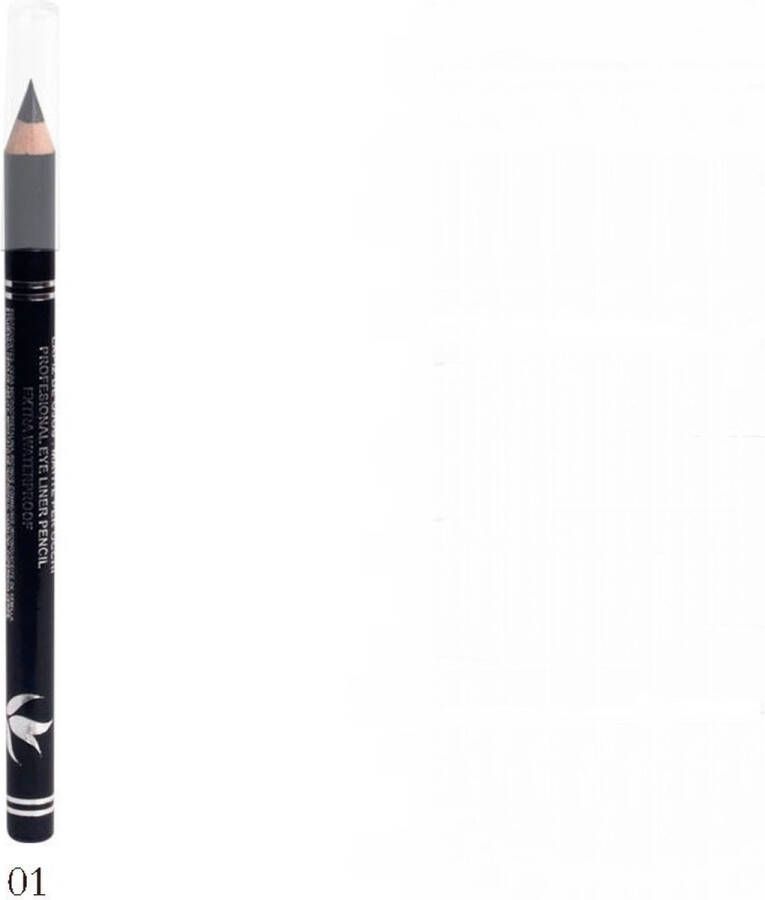 Easy Paris Cosmetics Easy Paris Oogpotlood Eyeliner Pencil Extra Waterproof Zwart Nummer 01