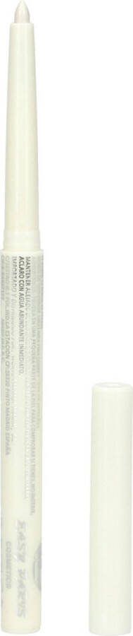 Easy Paris Cosmetics Easy Paris Wit Parelmoer oogpotlood draaibaar Automatic Pencil Eyeliner Waterproof Nummer 13 Blanco Perlado 1 Stuks