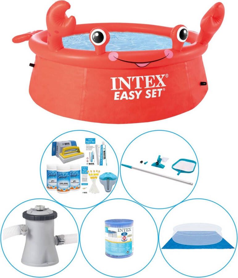 Intex Easy Set Krab Editie Rond 183x51 Cm Zwembad Deal