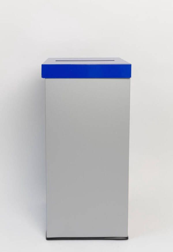 Easybin Eco flex 50 Liter vierkante afvalemmer Blauw