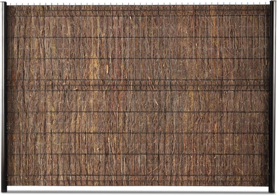 Easycloture Heidemat Tuinscherm 3x1 5m 8kg m² 40mm Brandwerend Privacy