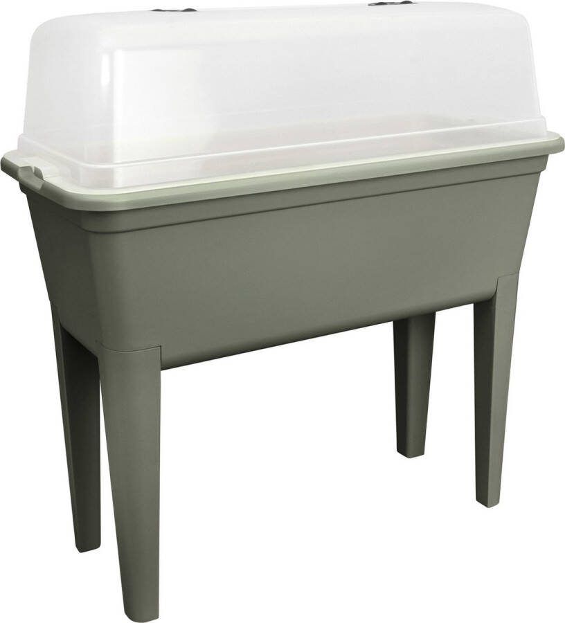 Easyday Kweektafel Set Kweekbenodigdheden 36x76x79 cm 50 l Groen Transparant