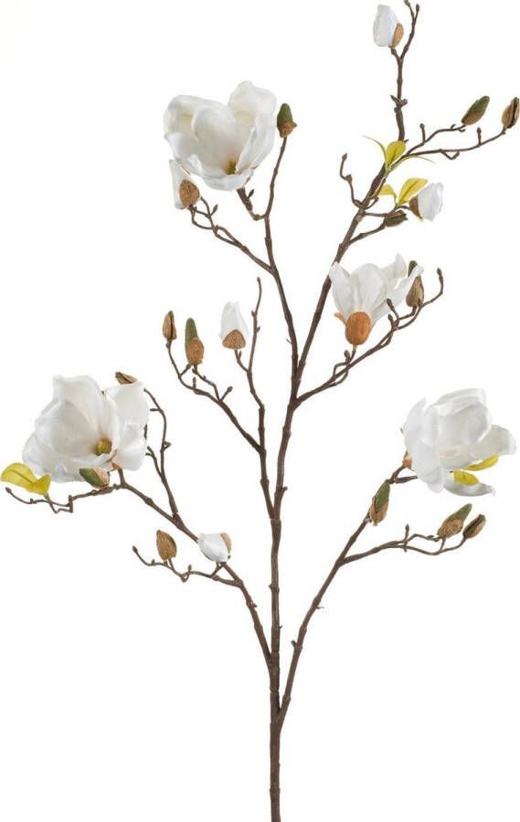 Easyplants Kunst Magnolia tak crème 105 cm