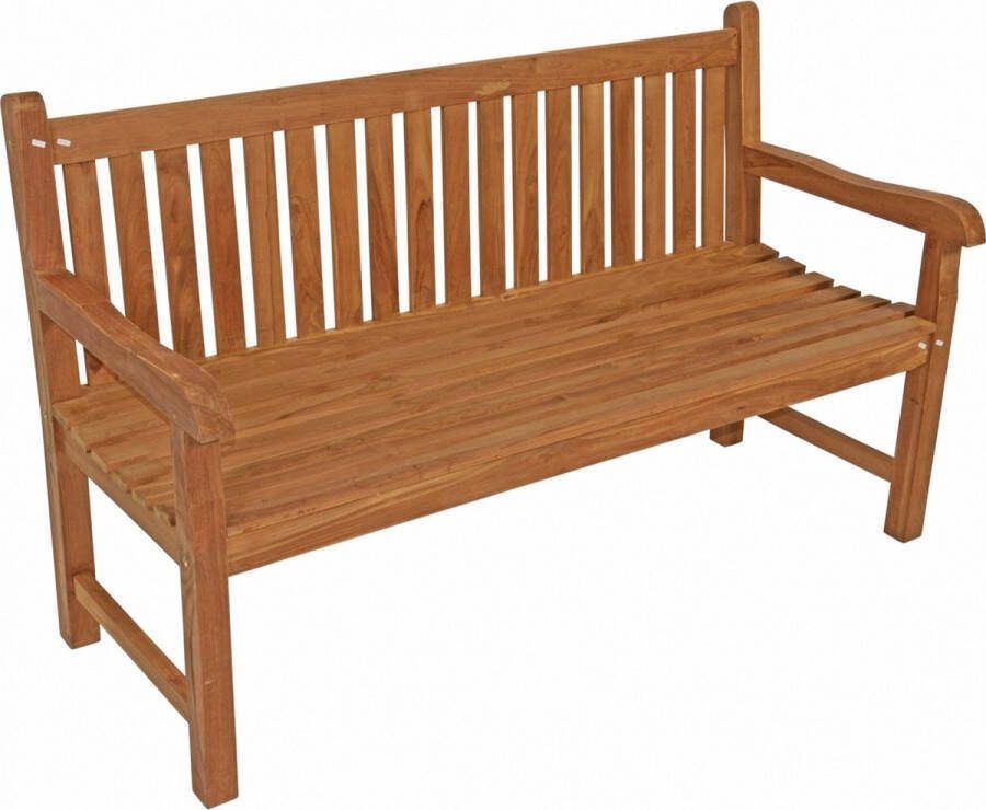 4 Seizoenen Tuinmeubelen Lesli Living | teakhouten tuinbank | 150cm
