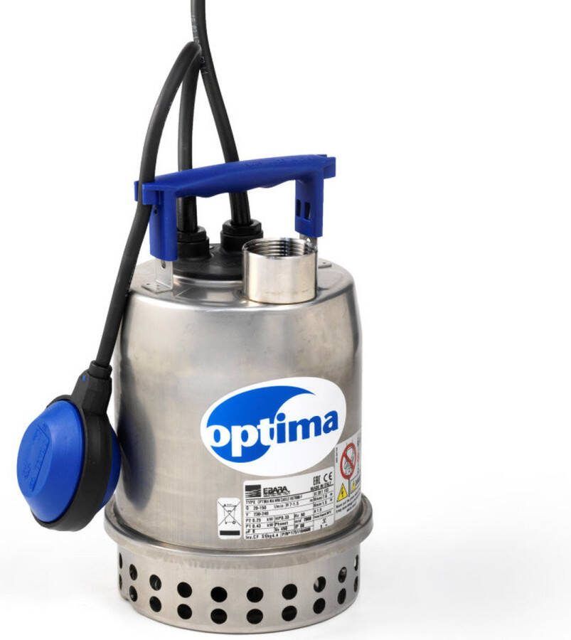 Ebara Optima A Dompelpomp RVS met standaard vlotter (Max. capaciteit 9m� h)