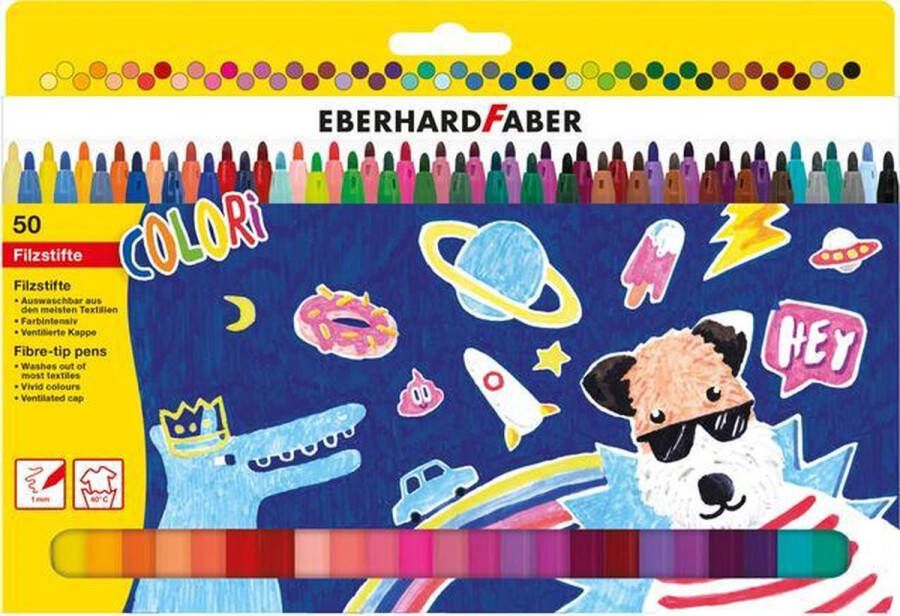 Eberhard Faber viltstiften 50 stuks EF-551150