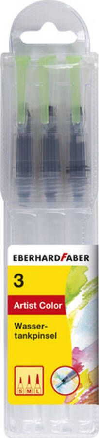 Eberhard Faber Waterpenseel set 3 maten s m l EF-579925