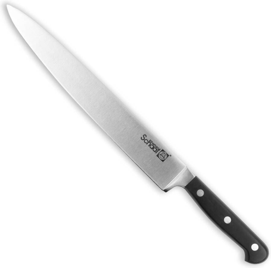 Eberhard Schaaf Goldhamster Vleesmes RVS Lemmet 25 cm Heft POM Zwart