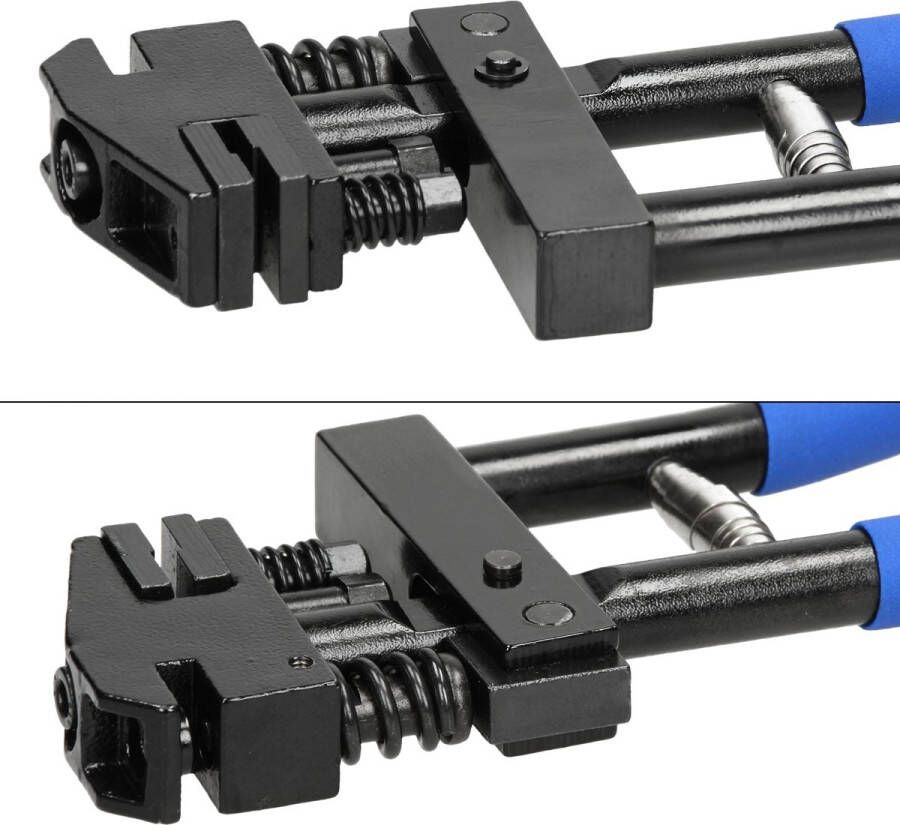 ECD Germany Gecombineerde Ponstanstangen Ø 5 Mm | 290 Mm Vouwbare Tang Plaatwerk