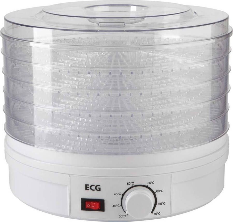 Electro Center SO 375WH fruitdroger voedseldroger 5 trays WIT