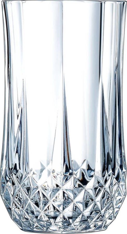 Cristal d&apos;Arques Kristalglas Cristal d'Arques Paris Longchamp Transparant Glas (36 cl) (Pack 6x)