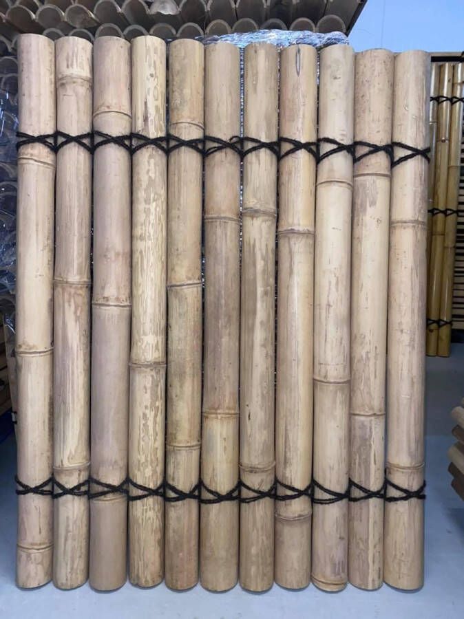 Eco Bamboo Europe Moso Bamboe Bamboo tuinscherm schutting afrastering 120 cm hoog 90 cm breed