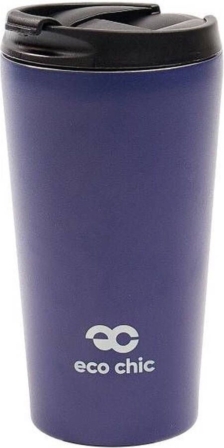 Eco Chic London Eco Chic The Travel Mug (thermosbeker) N19 Navy Blue