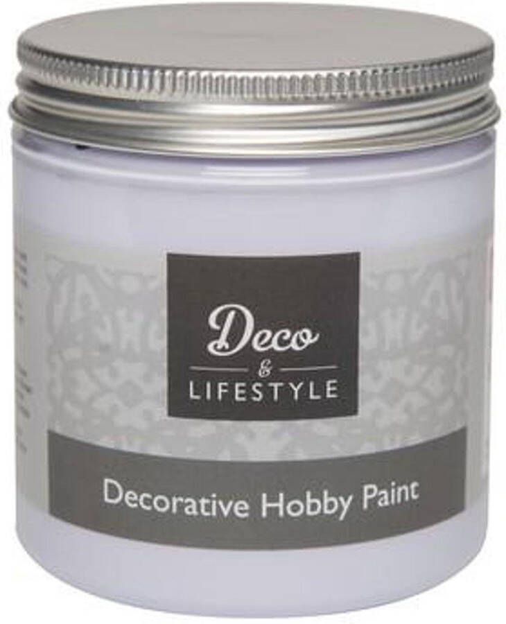 Eco Lifestyle Deco & Lifestyle Acrylverf krijt 230 ml lila 45104. 2 POTTEN a 230ML.