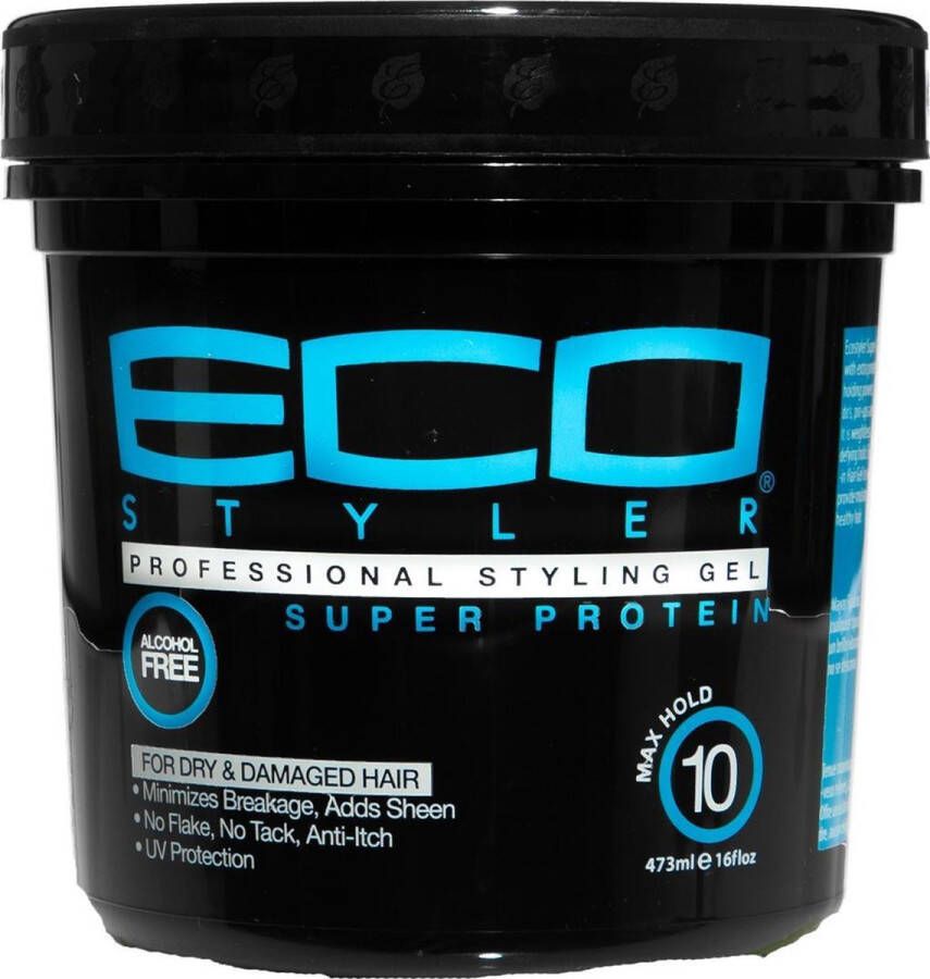 Eco Styler ECO STYLE STYLING GEL SUPER PROTEIN B BLUE 24OZ