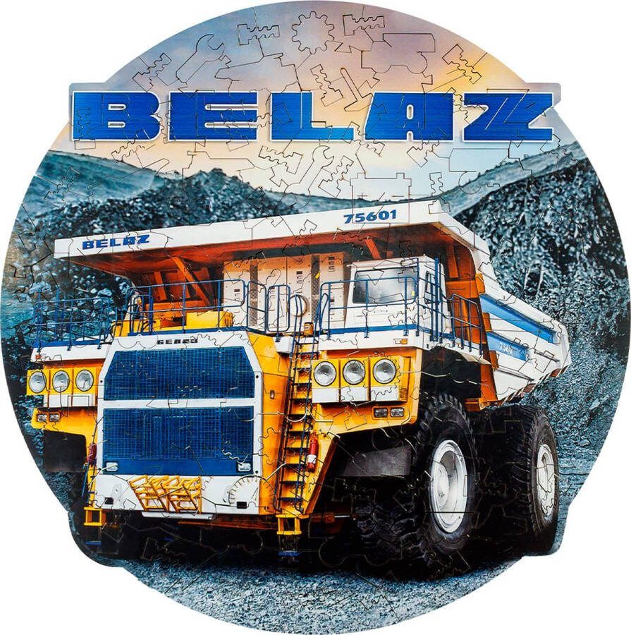 Eco-Wood-Art 3D Houten Puzzel Belaz 75601 2154 27 6x27 6x0 5cm