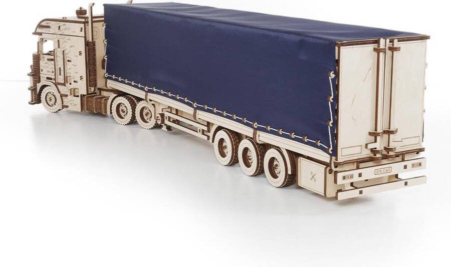 Eco-Wood-Art 3D Houten Puzzel Tilt Semitrailer for Truck Road King 3250 57 4×12 3×17 1cm