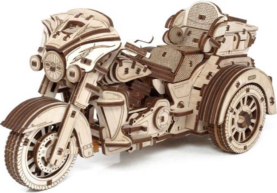 Eco-Wood-Art 3D Houten Puzzel Trike 2918 22 6x11 1x11 1cm