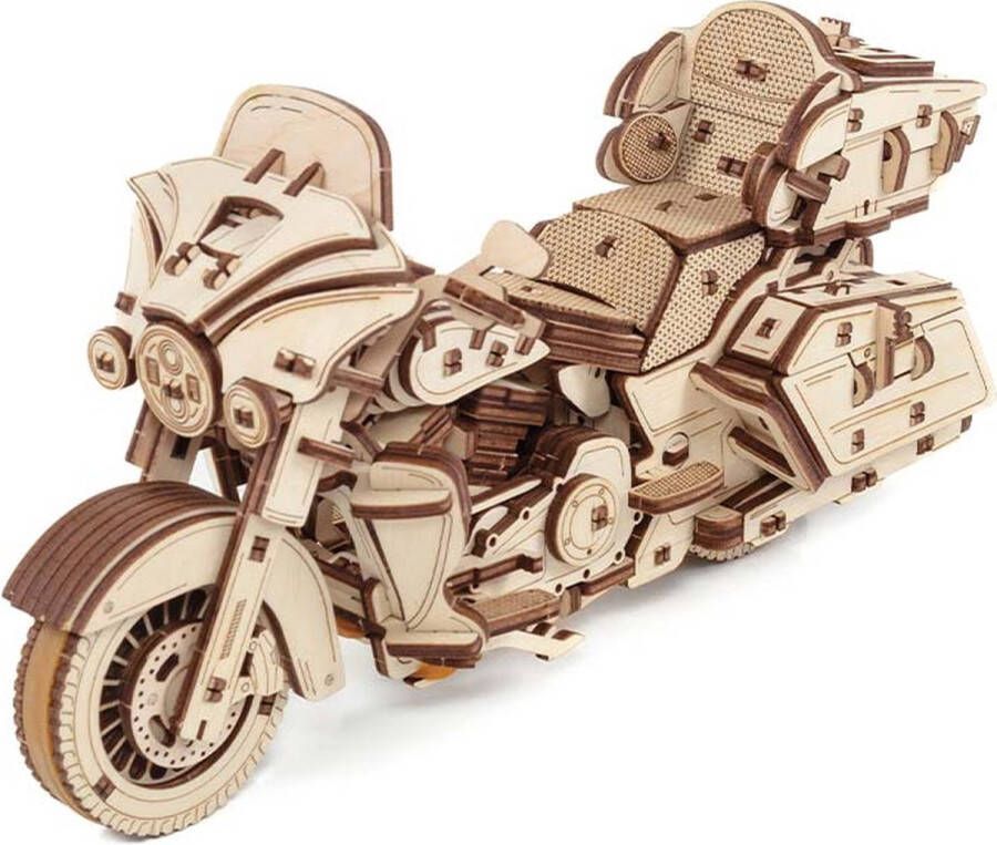 Eco-Wood-Art 3D Mechanische Houten Puzzel Bike 3007 22 6x8 4x12 3cm