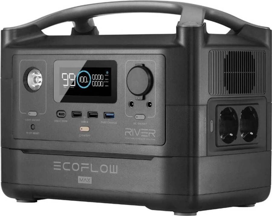 Ecoflow River Max Powerstation 230V output max 1200 Watt output