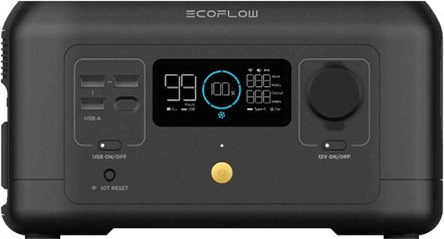 Ecoflow River Mini (EU) mini powerstation met 230V output max 600 Watt output