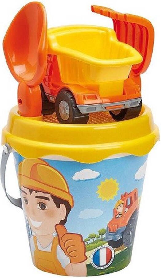 Dobeno écoiffier emmerset met kiepwagen 18 cm 5-delig