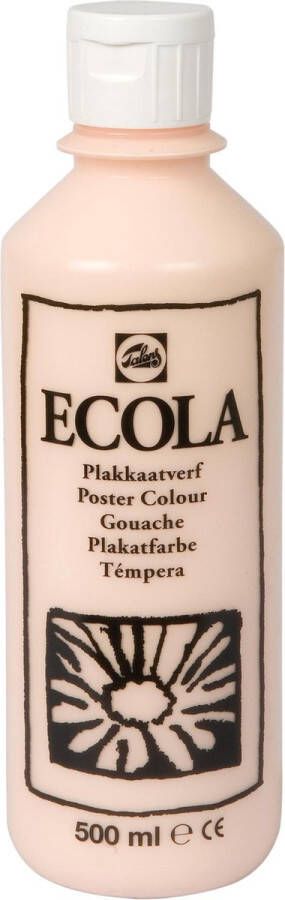 Ecola Plakkaatverf flacon van 500 ml beige