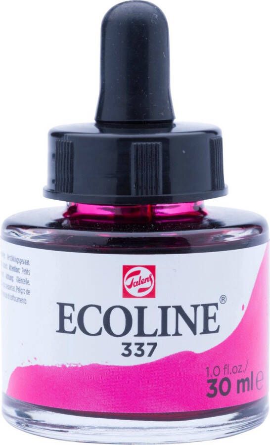 Talens Ecoline waterverf flacon van 30 ml magenta