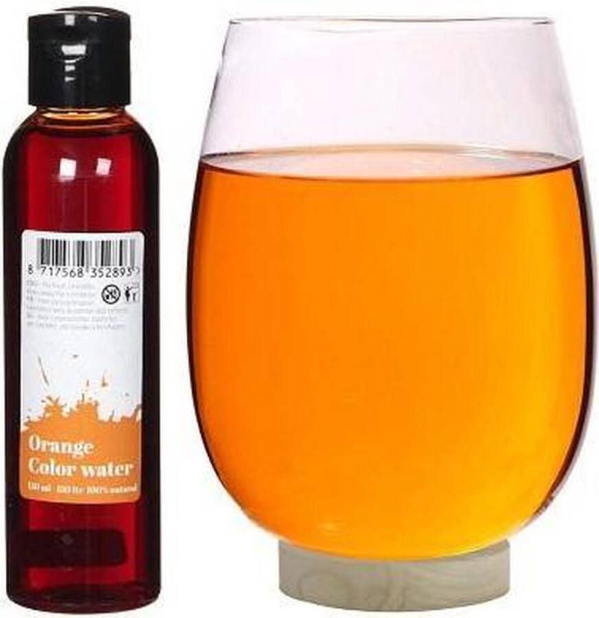 EcolinQ Natuurlijke kleurstof voor water Oranje 1 fles