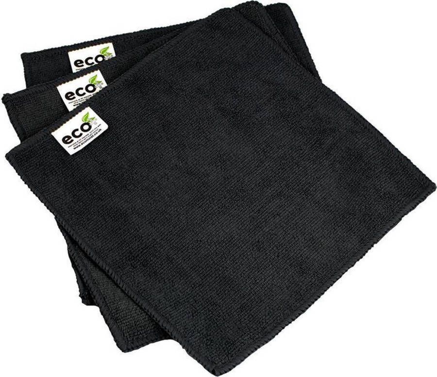 Ecomoist Microfiber Towels Microvezel doekjes van de beste kwaliteit (3 stuks van 40cm x 40cm))
