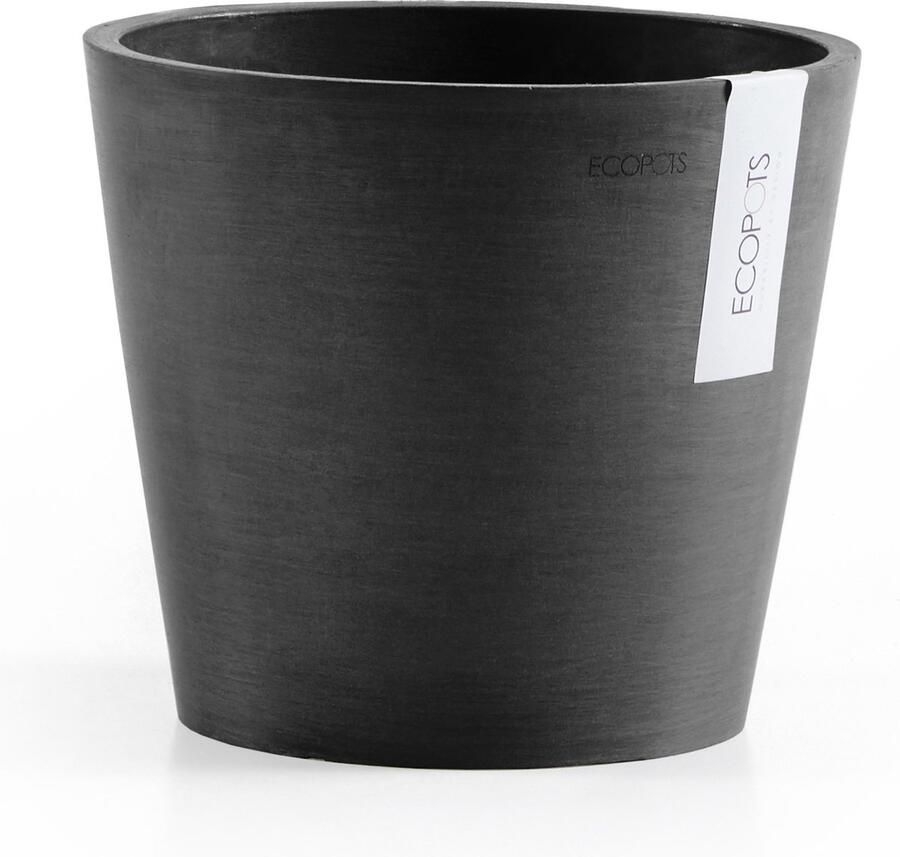 Ecopots Ecopot's Plantenbak Amsterdam 20cm antraciet