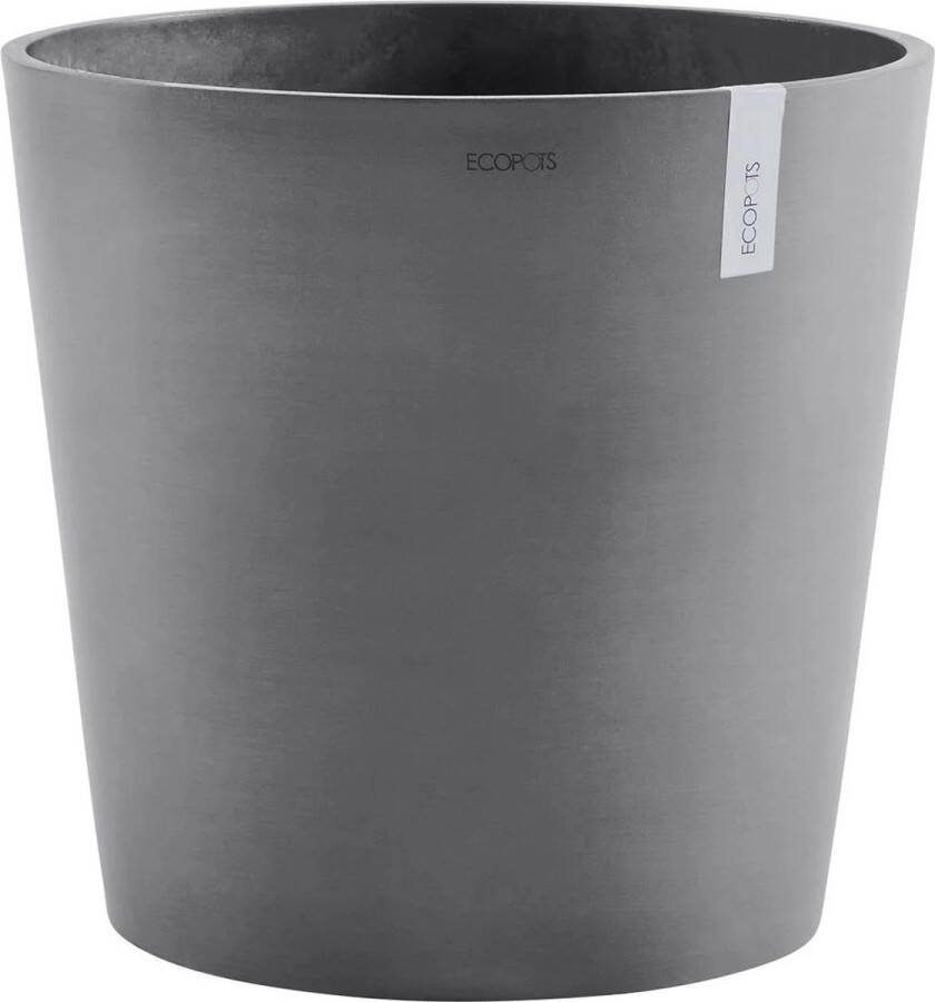 Ecopots Ecopot's Amsterdam 50 cm grijs