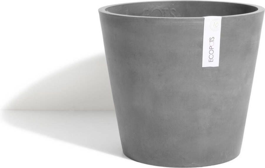 Ecopots Ecopot's Plantenbak Amsterdam 40cm grijs