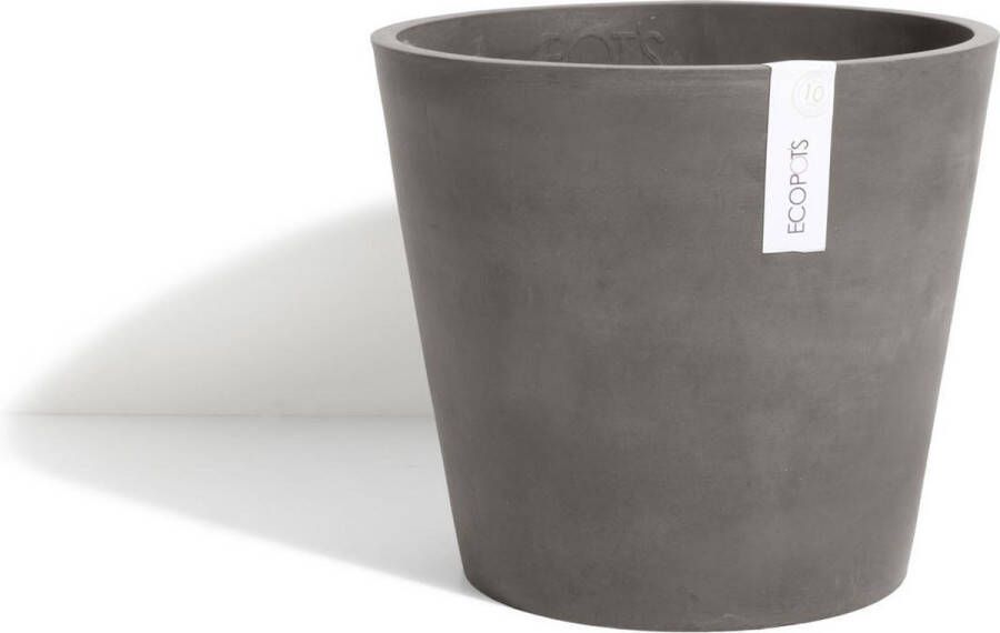 Ecopots Amsterdam kunststof bloempot Taupe Ø 47 cm