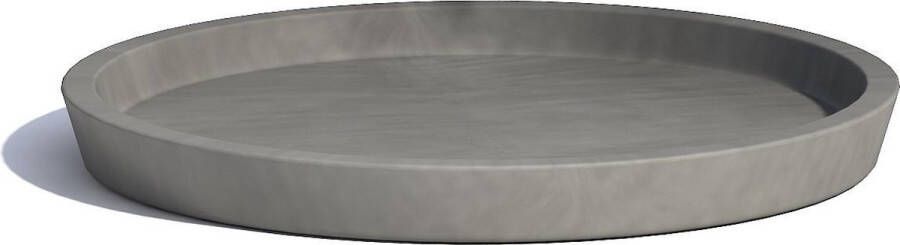 Ecopots onderschotel Amsterdam 40 cm grijs
